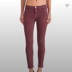 Current / Elliott The Stiletto Pants in Vintage Burgundy